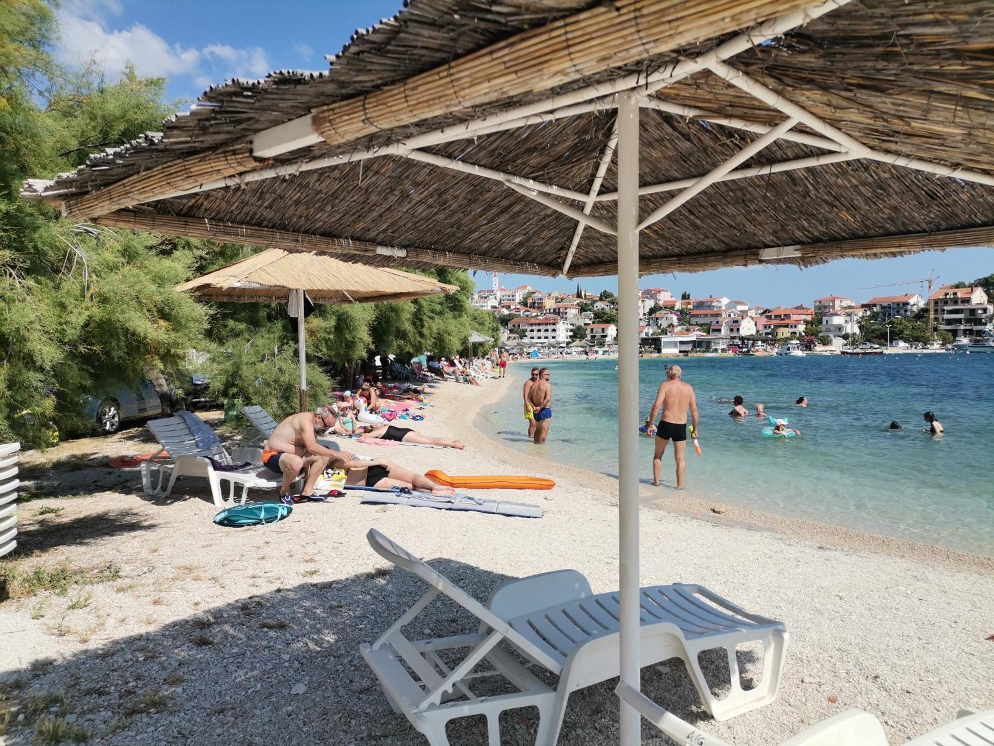 Villa Barbara & Zoran With Heated Swimming Pool Seget Vranjica Bagian luar foto